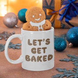 Caneca De Café Vamos Pega Biscoitos De Gingerpão