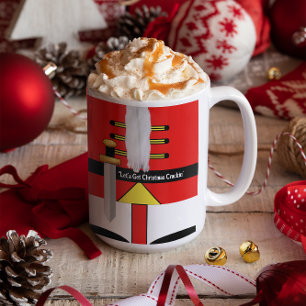 Caneca De Café Vamos Pega Nutcracker De Natal