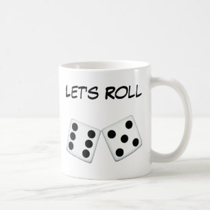 Caneca De Café Vamos Roll Dice Mug