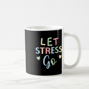 Caneca De Café Vamos Stress Go Depression Mental Health Sensibenc