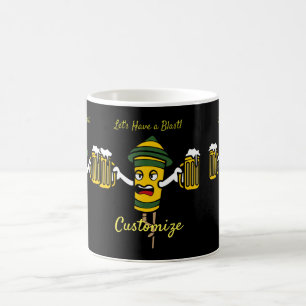 Caneca De Café Vamos tem uma cobertura de trovão