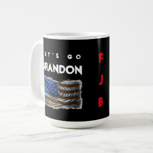 Caneca De Café "Vamos vai Brandon!"