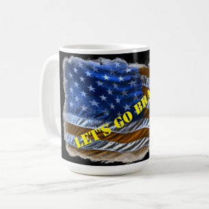 Caneca De Café Vamos vai Brandon!