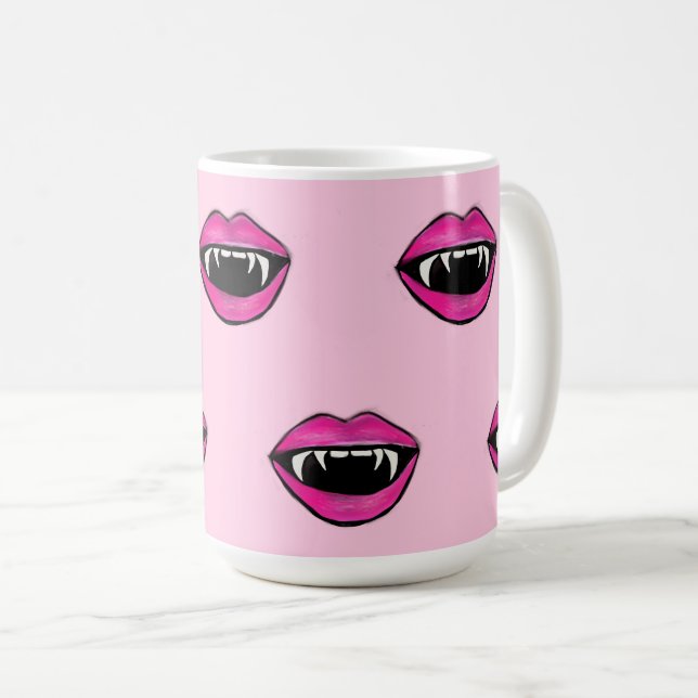 CANECA DE CAFÉ VAMPIRE (Frente Esquerda)