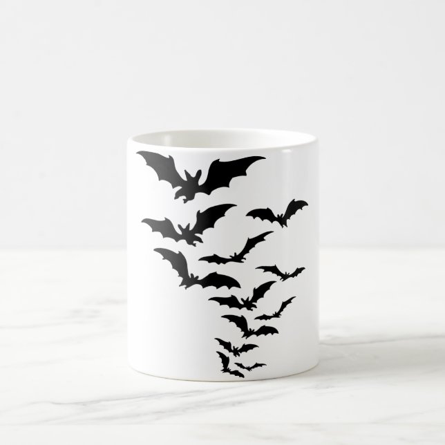 Caneca De Café Vampire Bat Halloween Mug (Centro)