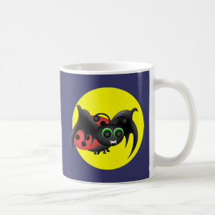 Caneca De Café Vampire Ladybug Bat Mug
