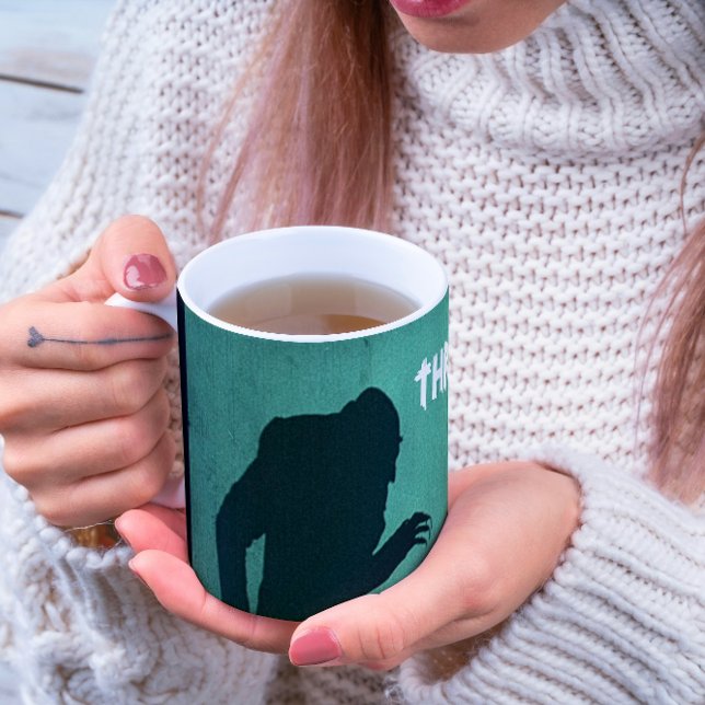 Caneca De Café Vampire Nosferatu Horror Thriller (Criador carregado)