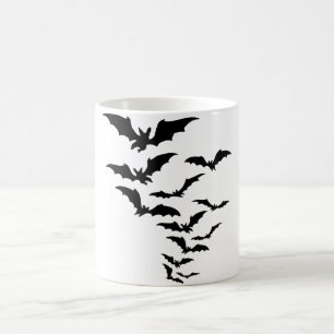 Caneca De Café Vampiro Bat Halloween