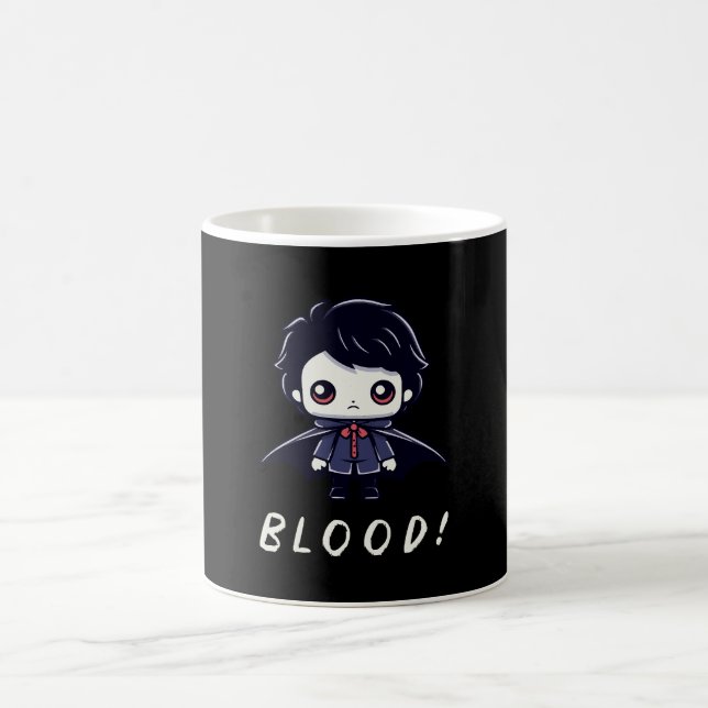 Caneca De Café Vampiro Mirim (Centro)