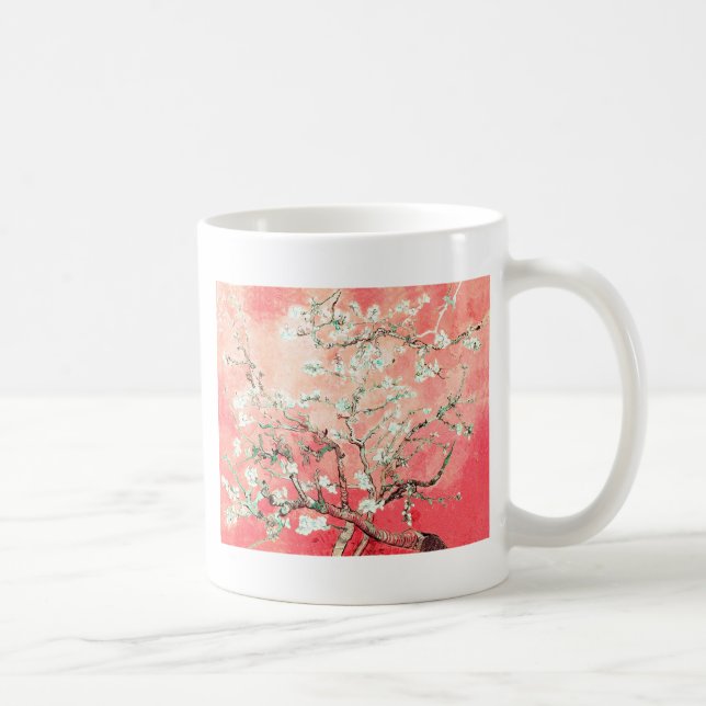 Caneca De Café Van Gogh Almond Blossoms Peach (Direita)