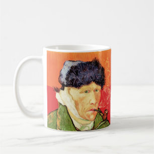 Caneca De Café Van Gogh - Autorretrato com a Orelha Enfaixada e C