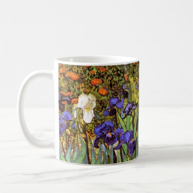 Caneca De Café Van Gogh: Íris (Esquerda)