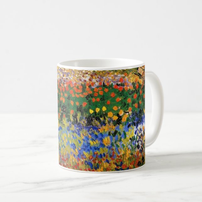 Caneca De Café Van Gogh - Jardim de Arles (também conhecido como  (Frente Esquerda)