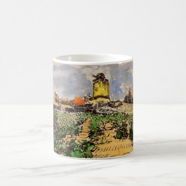 Caneca De Café Van Gogh Mill de Alphonse Daudet em Fontevielle (Centro)
