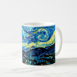 Caneca De Café Van Gogh - Noite Estrelada