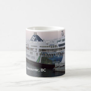 Caneca De Café Vancôver, BC copo de café da lembrança da balsa