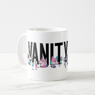 Caneca De Café Vanity fur Magazine Party Limited Edition BLUE