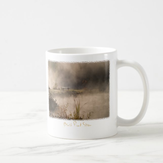 Caneca De Café Vapor da lagoa do banco (Direita)