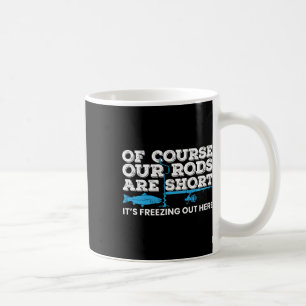 Caneca De Café Vara Curta para Pesca no Gelo Inverno Pesca no Gel