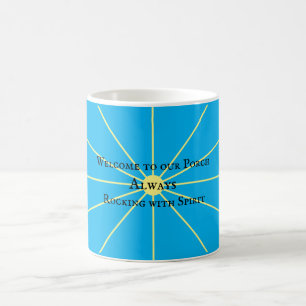 Caneca De Café Variação da aguardente de porco   Azul brilhante  