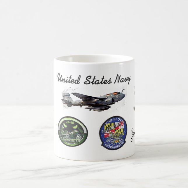 CANECA DE CAFÉ VARIADO. PREDADOR - REMENDOS DE EA-6B (Centro)