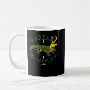 Caneca De Café Variante V-Neck do Alligador Marvel Loki das Mulhe