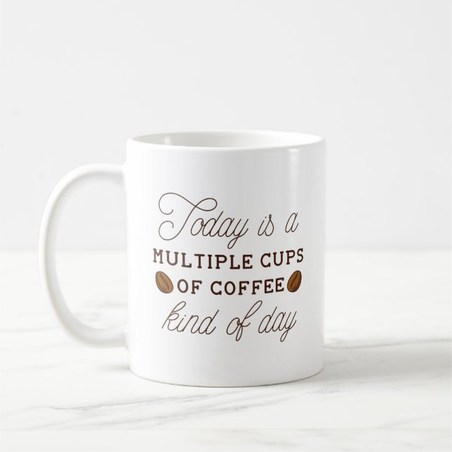 Caneca De Café Várias Copas De Café (Esquerda)