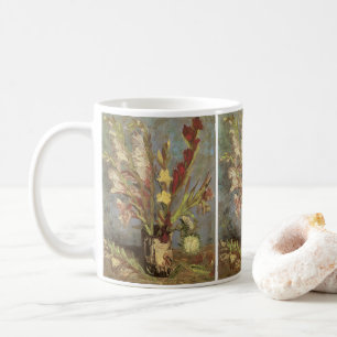 Caneca De Café Vase com Gladioli por Vincent van Gogh