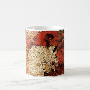 Caneca De Café Vaso com Cravos de Vincent van Gogh