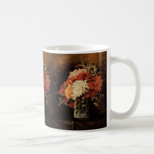 Caneca De Café Vaso com Cravos por Vincent van Gogh