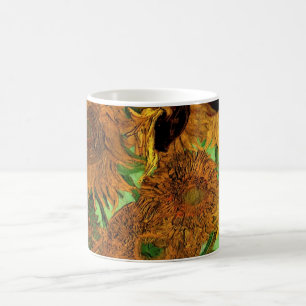 Caneca De Café Vaso com Doze Girassóis por Vincent van Gogh