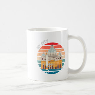 Caneca De Café Vaticano Roma Itália Minha Cidade Itália Cultura