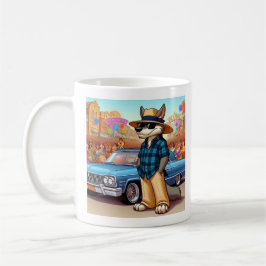 Caneca De Café Vato Lobo "New Year"