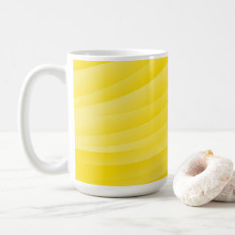 CANECA DE CAFÉ VAZIO CRIE O SEU PRÓPRIO MACO AMARELO