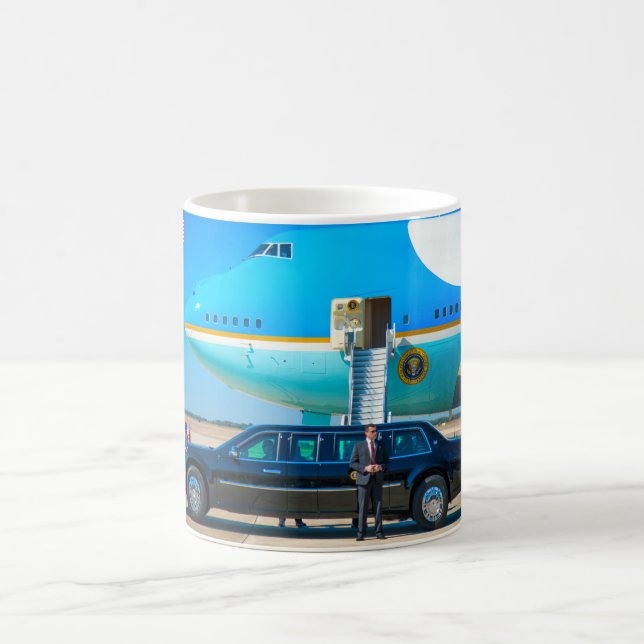 Caneca De Café VC-25A (747-200B) e "O BEAST" (Centro)