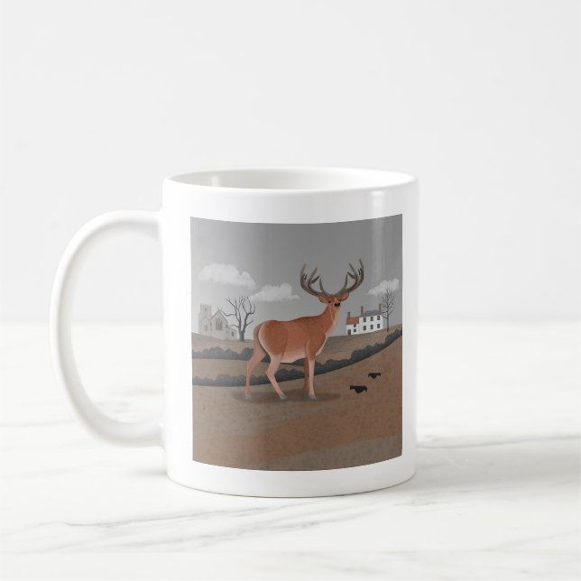Caneca De Café Veado (Esquerda)