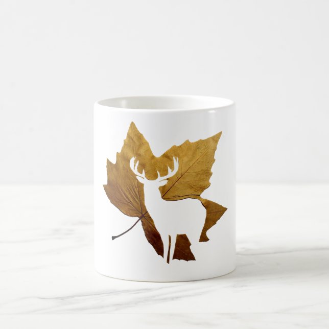 Caneca De Café Veado da floresta (Centro)