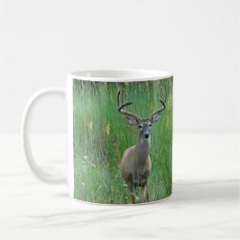 Caneca De Café Veado-de-Whitetail em Meadow Mug