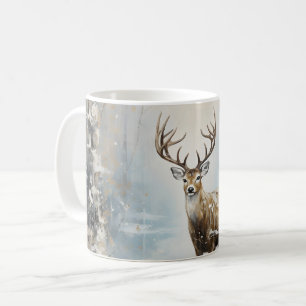 Caneca De Café Veado Florestal Sapado