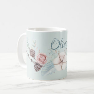 Caneca De Café Vedante de Woodland Watercolor