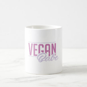Caneca De Café Vegan Babe
