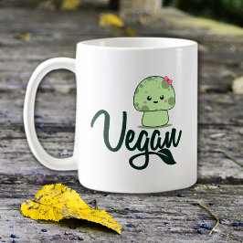 Caneca De Café Vegan, Cogumelo
