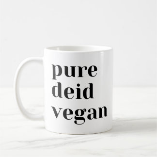 Caneca de Café Vegana Pure Deid