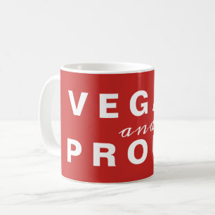Caneca De Café Vegano e Orgulhoso