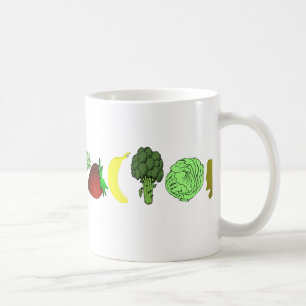 Caneca De Café Vegetariano