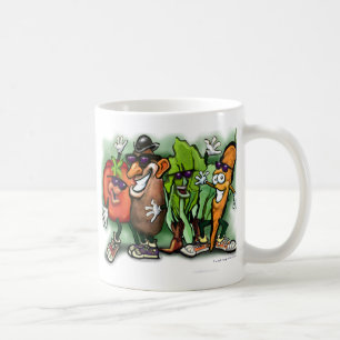 Caneca De Café Veggie Gang