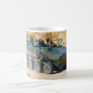 CANECA DE CAFÉ VEÍCULO DE COMBATE AMFÍCIL ACV-30