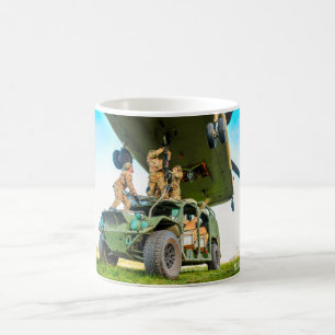 CANECA DE CAFÉ VEÍCULOS ESPECIAIS DOS EUA - GMV 1.1