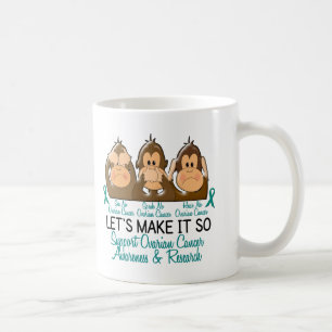 Caneca De Café Veja que para falar não ouça nenhum câncer de