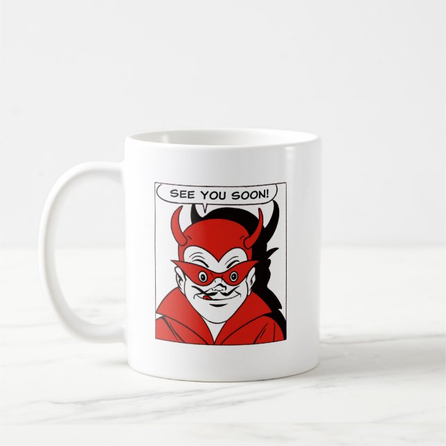 Caneca De Café Vejo Você Em Breve (Esquerda)